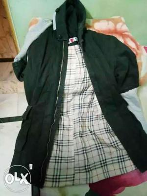 Black stylish jacket for girls..