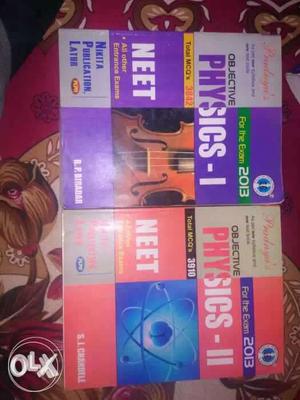 Books for JEE and NEET preparation... it include