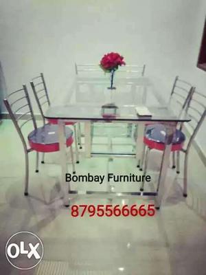 Brand new dining table with 6 chair