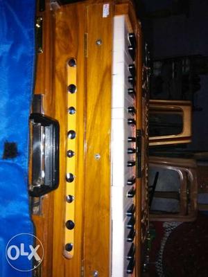 Brown Wooden Accordion