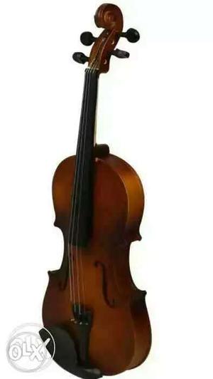 Brown Wooden Violin
