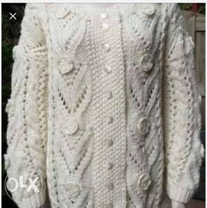 Each sweater has its own price...pure hand made n