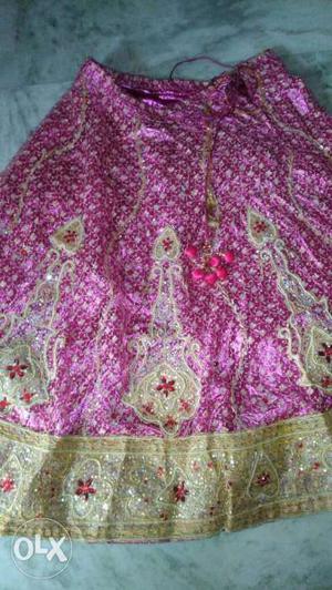 Excellent lehenga choli used only twice same as