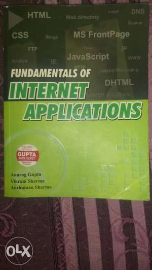 Fundamentals of internet applications Book New
