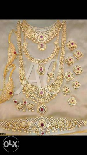 Here available bridal set for rent especially for