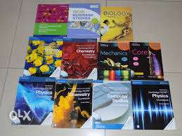 Igcse and A level books. used in good condition