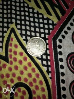 India One Rupesh Coin Geroge Vi King Emperor