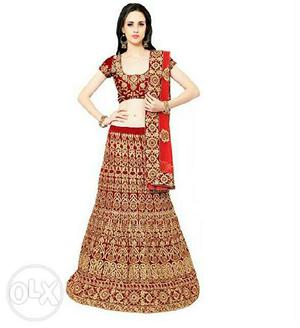 Lehnga is brand new condition quality is good
