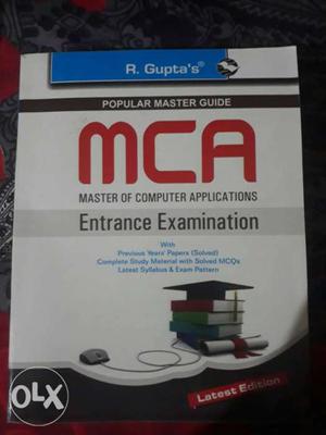 MCA Entrance Examination Book
