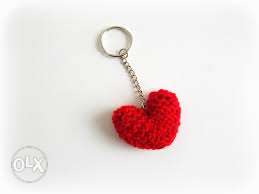 New Heart key chains