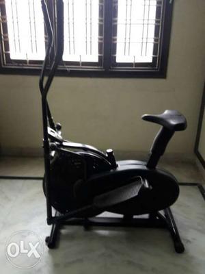 One year old exercise cycle for sale.