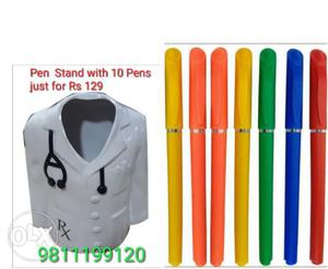 Pen Stand with Free 10 pen Rs 129