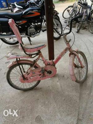 Pink And Black Banana Seat Bicycle