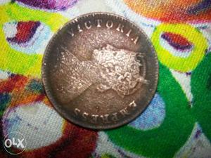 Round Victoria Empress Coin