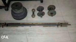 Stainless Steel Barbell Set