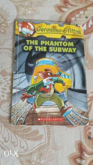 The Phantom Of The Subway By Geronimo Stilton Book