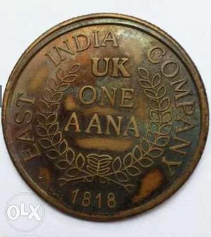 UK One Aana  Coin