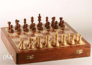 Wooden chess...price is according to size
