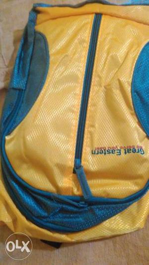 Yellow And Blue Great Eastern Backpack