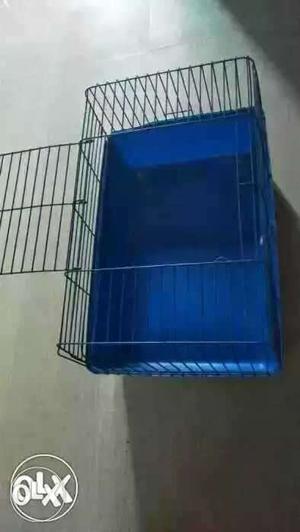 Blue cage for pet's