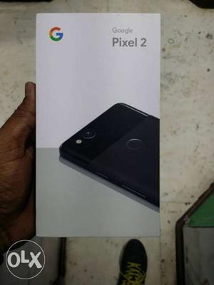 Google Pixel 2 64GB BLACK Complete box bill