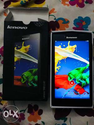 Lenovo tab with only box. In a good condition