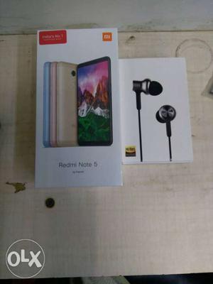 Mi Note gb Available with Mi Original Headset "Free"
