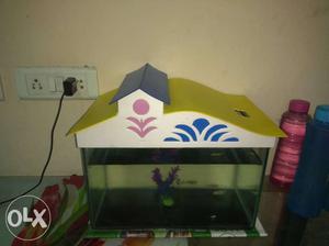 New aquarium for sale 1.5 feet With top Bulp And