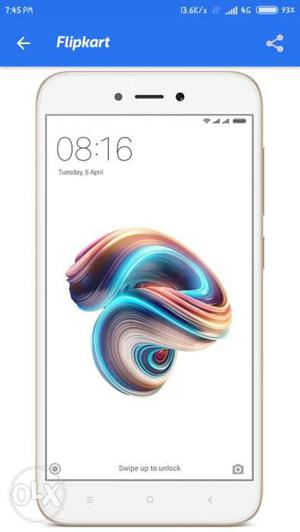 New seal pack GOLDEN Mi 5A 2GB RAM 16GB STORAGE For