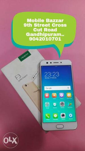 Oppo F3 4Gb Ram 64Gb Internal Exchange Available