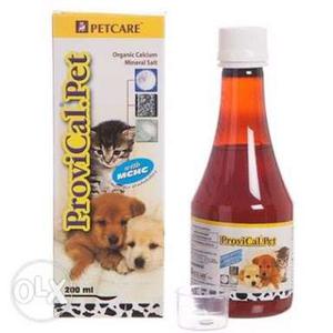 Provical Pet Syrup for Cats and Dogs. New Pack