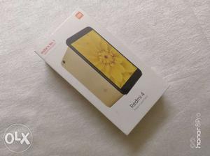 Redmi 4 sealed pack - 2GB ram and finger print