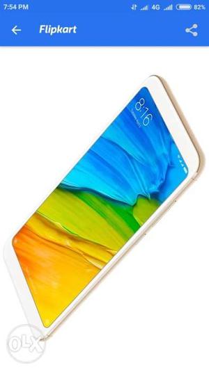 Redmi note 5 Gold 4gb 64 Gb Seal Pack Contact No.