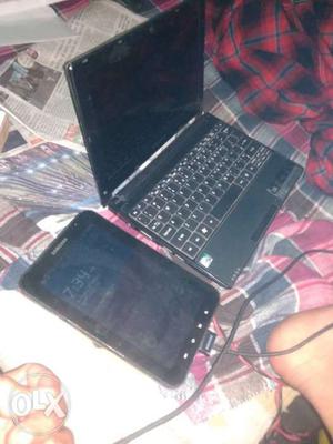 Samsumg tab and laptop mini both is good condition