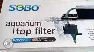 Sobo top filter  f aquarium best for crystal