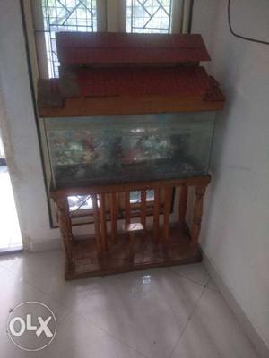 Tank 2.5FEET with Wooden Top & Wooden Stand