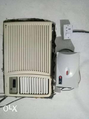 1 ton LG window AC with good condition