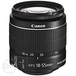 Black Canon EFS mm Lens