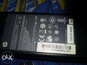 Black HP Power Brick(Laptop charger)