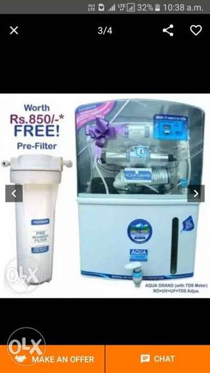 Call..3All R.O. water purifier parts.one year