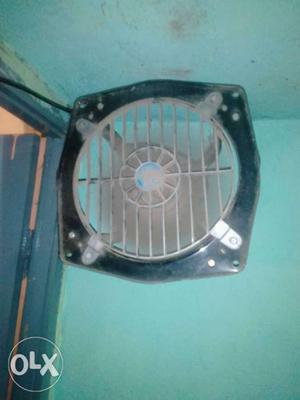 Gray And Black Exhaust Fan