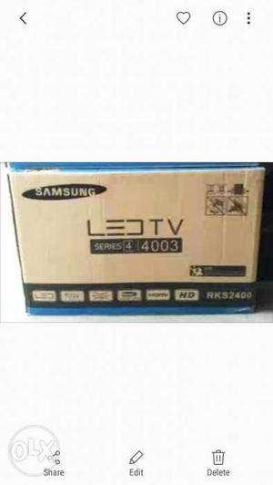 New 24 inch Led Tv With 2 Year warranty and Seal Pack