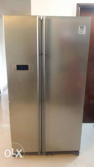 Samsung double door fridge used just for 1 year with 10 year