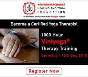 Viniyoga Yoga Therapy Training Chennai