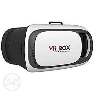 White VR Box Headset