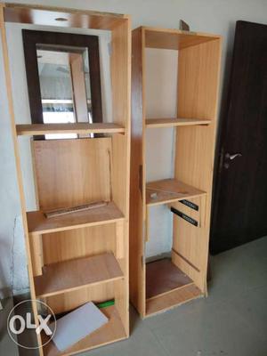 2 wardrobe with 2 drawers