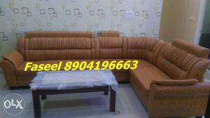 AH29 renkal sofa set branded fabric with 3 year warranty