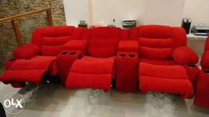 Buy brand new recliners in bangalore. And home theatre sets.