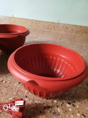 Red And Black Ceramic Bowl