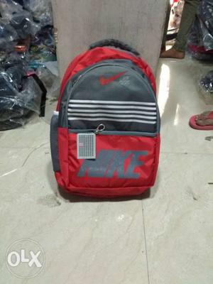 Red back pack new